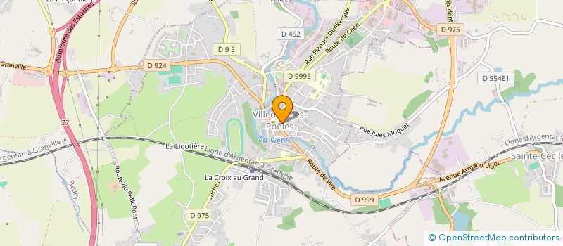 localisation de l'entreprise VILLEDIEU CINEMA à VILLEDIEU-LES-POELES-ROUFFIGNY