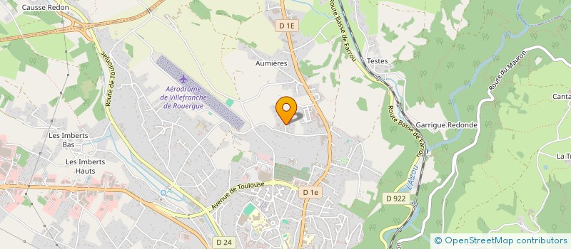 localisation de l'entreprise VILLEF à VILLEFRANCHE-DE-ROUERGUE