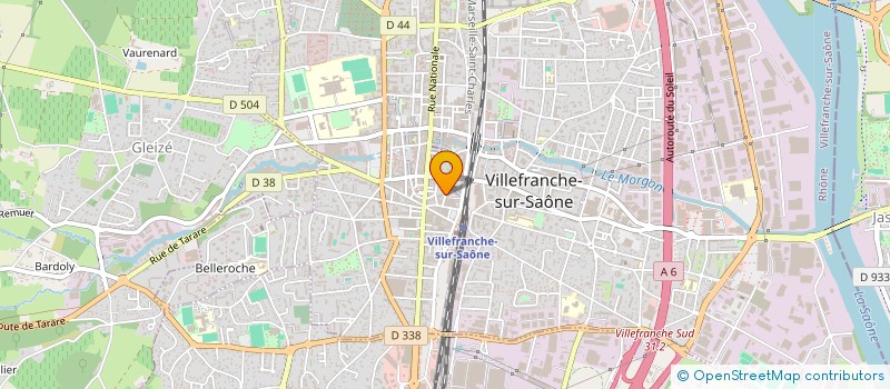 localisation de l'entreprise VILLEFRANCHE-BERTINORO à VILLEFRANCHE-SUR-SAONE