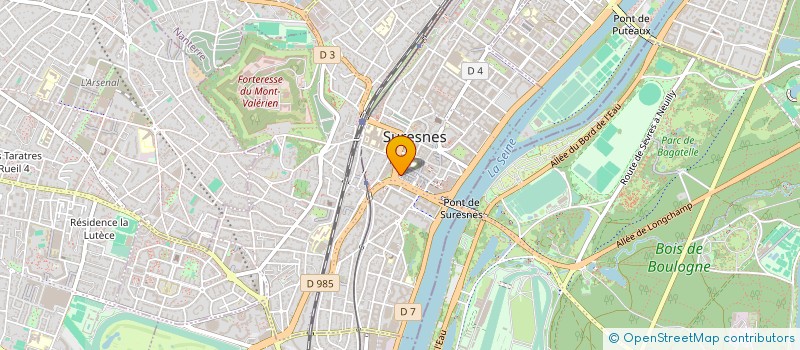 localisation de l'entreprise VILLEJUIF 132-136 GORKI à SURESNES