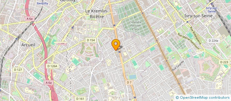 localisation de l'entreprise VILLEJUIF VIANDES DISTRIBUTION à VILLEJUIF
