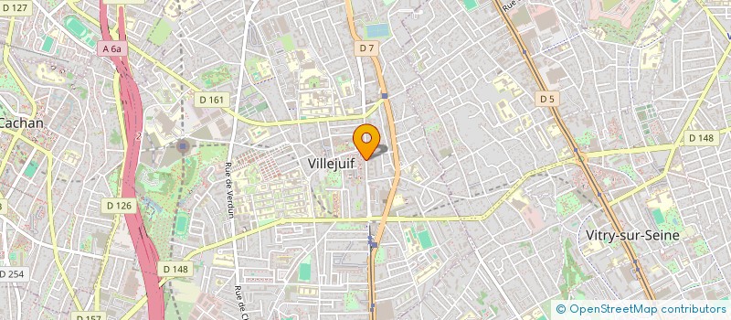 localisation de l'entreprise VILLEJUIF - VIVE 89 à VILLEJUIF