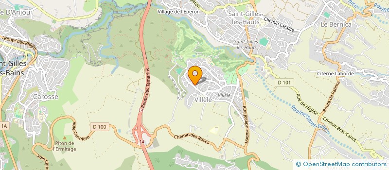 localisation de l'entreprise VILLELE EN ACTION à SAINT-PAUL