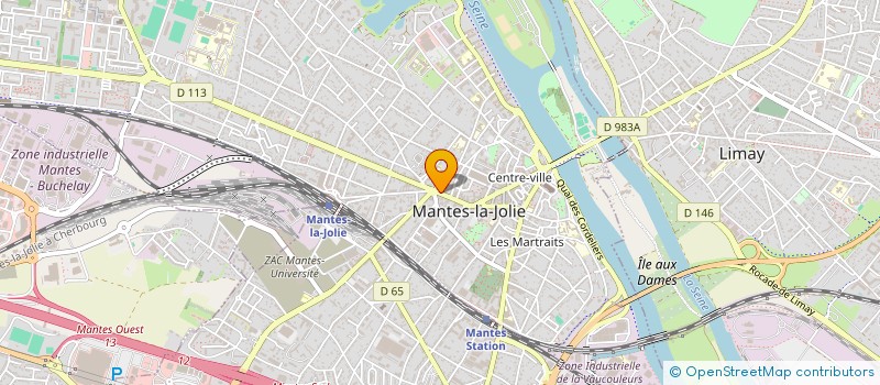 localisation de l'entreprise VILLEMANDY  MANTES-LA-JOLIE