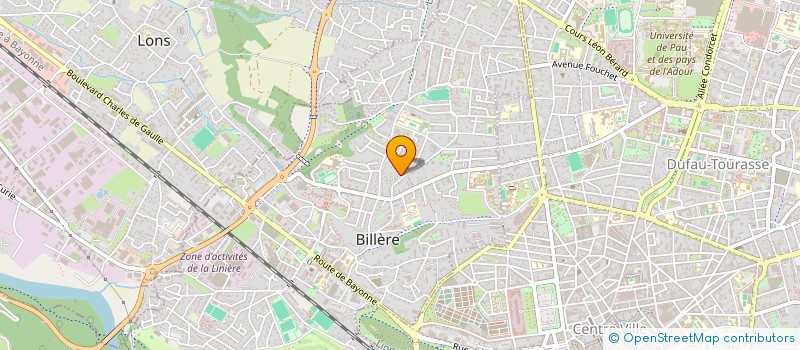 localisation de l'entreprise VILLEMARIE  BILLERE