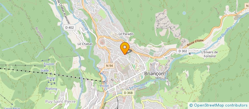 localisation de l'entreprise VILLEMIN JULLIEN à BRIANCON