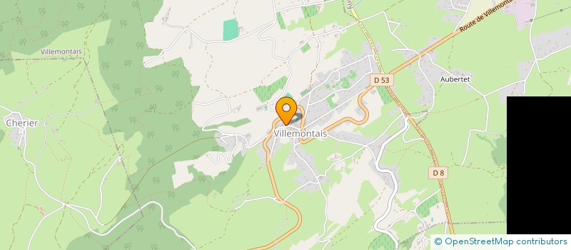 localisation de l'entreprise VILLEMONCREE  VILLEMONTAIS