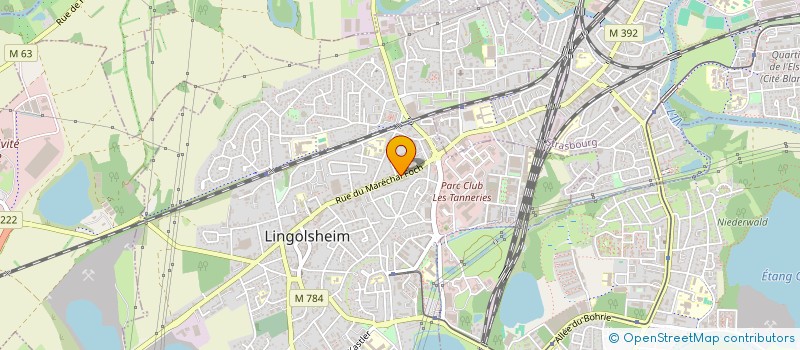 localisation de l'entreprise VILLEN IMMO  LINGOLSHEIM