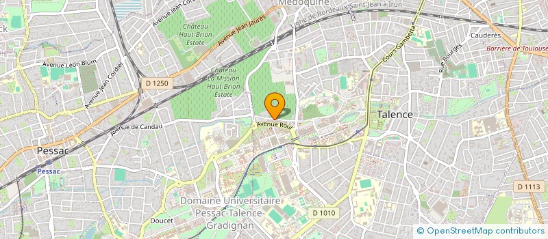 localisation de l'entreprise VILLENAVE D ARTS  TALENCE