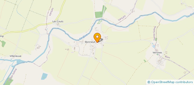 localisation de l'entreprise VILLENEUVE  SAINTE-SOLINE