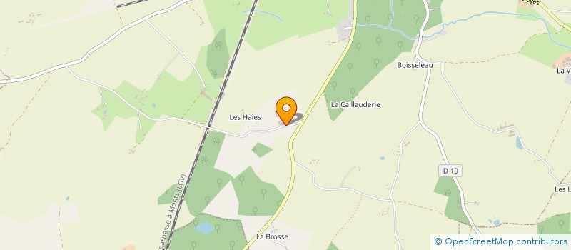 localisation de l'entreprise VILLENEUVE à DROUE