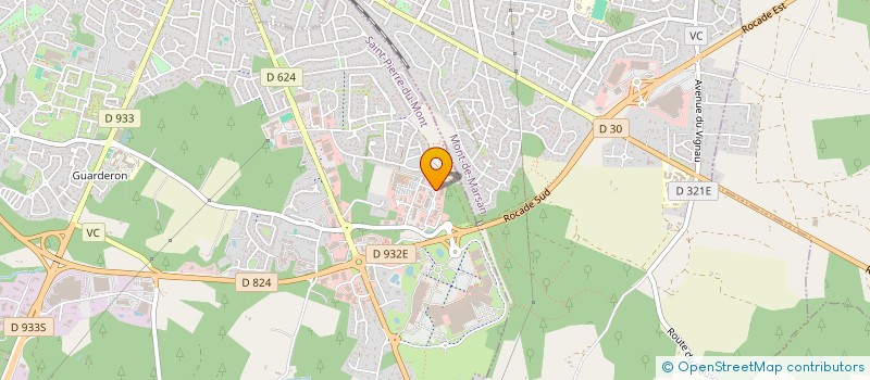 localisation de l'entreprise VILLENEUVE  SAINT-PIERRE-DU-MONT