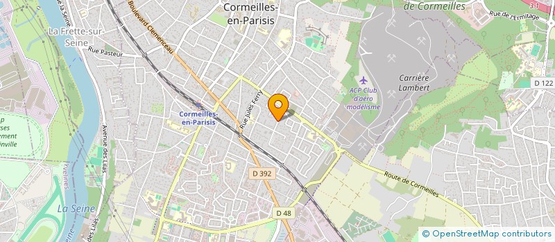 localisation de l'entreprise VILLENEUVE  CORMEILLES-EN-PARISIS