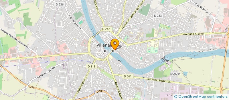 localisation de l'entreprise VILLENEUVE EQUITATION  VILLENEUVE-SUR-LOT