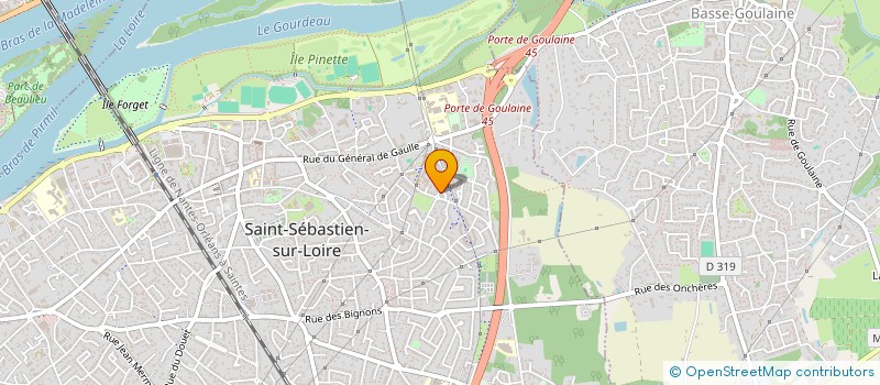 localisation de l'entreprise VILLENEUVE GUILLOT BOUE à SAINT-SEBASTIEN-SUR-LOIRE