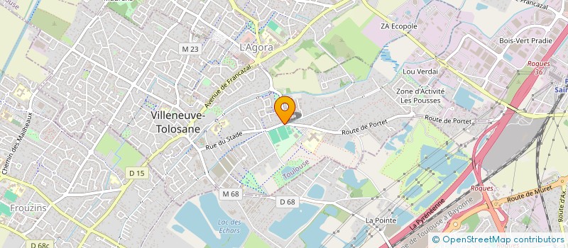 localisation de l'entreprise VILLENEUVE-PARTICIPATIONS à VILLENEUVE-TOLOSANE
