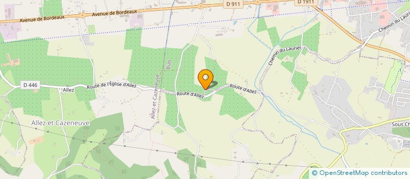 localisation de l'entreprise VILLENEUVE SERVICE FRAIS  SAINTE-COLOMBE-DE-VILLENEUVE