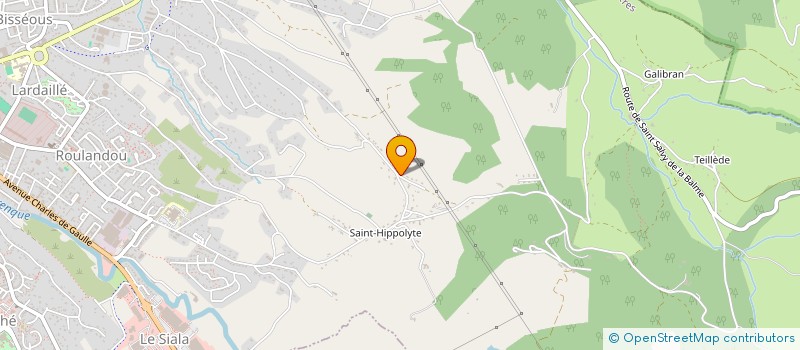 localisation de l'entreprise VILLENEUVE-SIGUIER  CASTRES