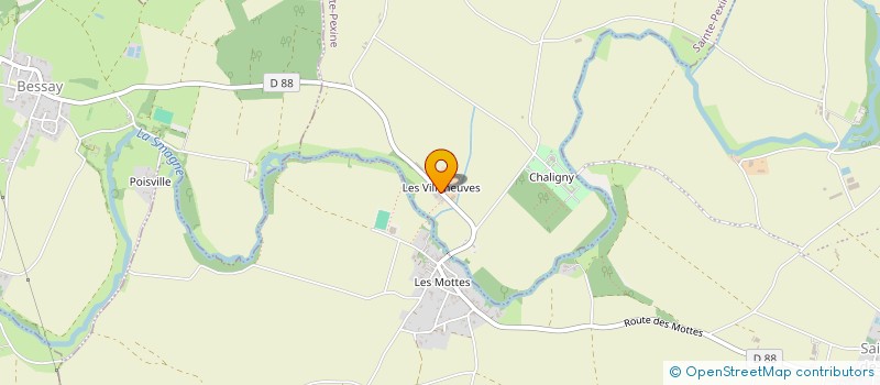 localisation de l'entreprise VILLENEUVES  SAINTE-PEXINE