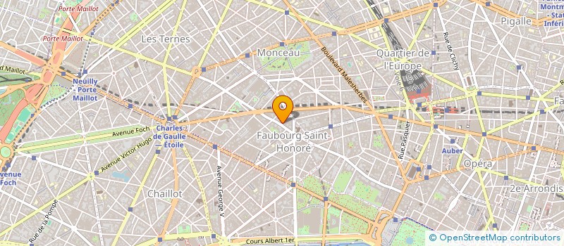 localisation de l'entreprise VILLENNES - COLLINE DU PARC  PARIS 14