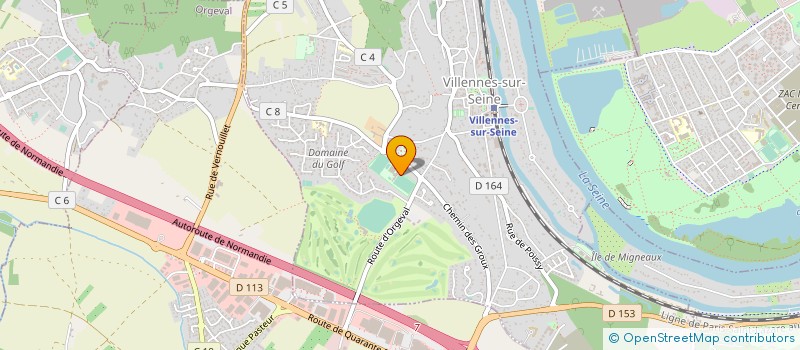 localisation de l'entreprise VILLENNES ESCALADE à VILLENNES-SUR-SEINE