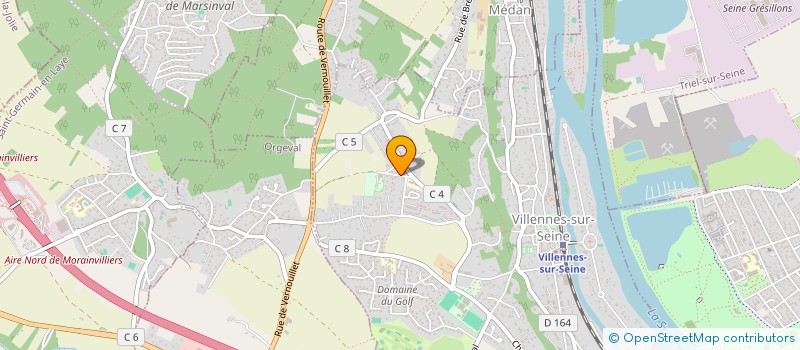 localisation de l'entreprise VILLENNES SCI  VILLENNES-SUR-SEINE