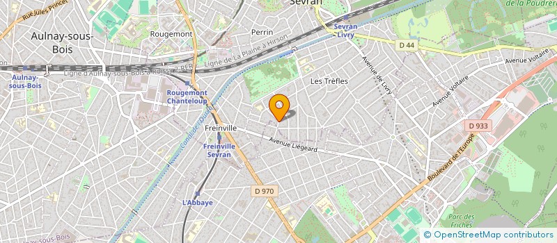 localisation de l'entreprise VILLEPINTE TIR A L'ARC à SEVRAN