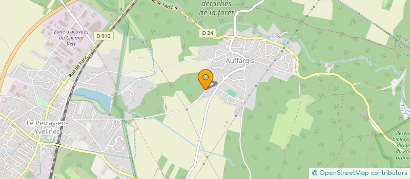 localisation de l'entreprise VILLEQUOY à AUFFARGIS