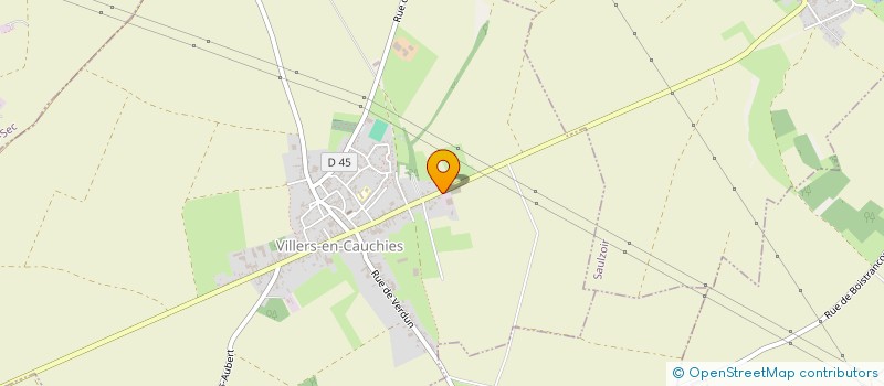 localisation de l'entreprise VILLERS ASSURANCES à VILLERS-EN-CAUCHIES