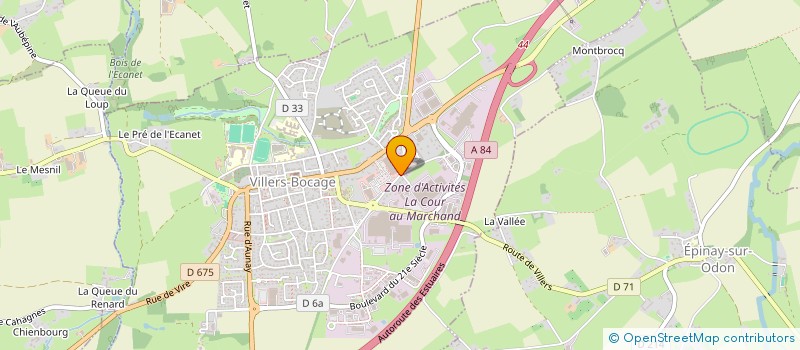 localisation de l'entreprise VILLERS DIS  VILLERS-BOCAGE