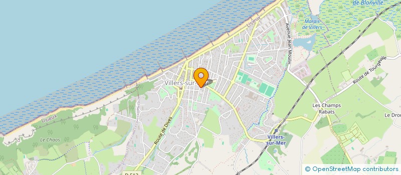 localisation de l'entreprise VILLERS PW IMMO  VILLERS-SUR-MER