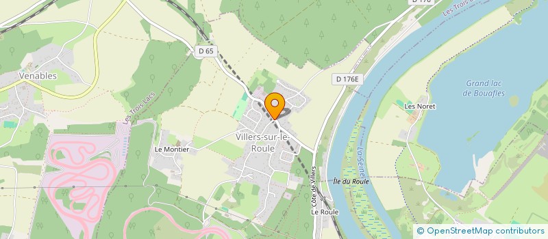 localisation de l'entreprise VILLERS TP SARL à VILLERS-SUR-LE-ROULE