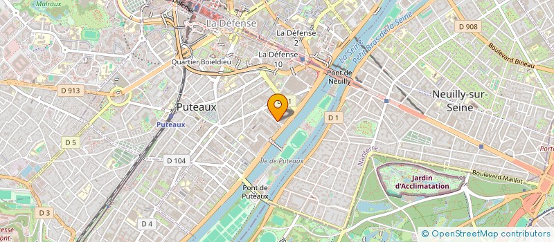 localisation de l'entreprise VILLES DE DEMAIN  PUTEAUX