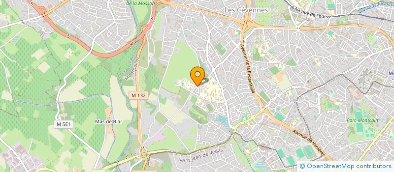 localisation de l'entreprise VILLES ET TERRITOIRES DU LANGUEDOC-ROUSSILLON à MONTPELLIER