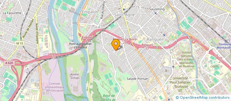 localisation de l'entreprise VILLES ET UNE FLEUR à TOULOUSE