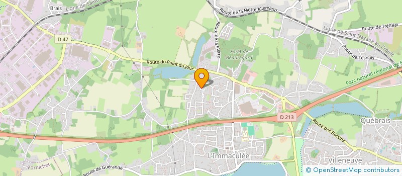 localisation de l'entreprise VILLES ET VILLAGES ACCUEILLANTS LES CAMPING-CARS ET AUTO-CARAVANES - V.A.C.A.  SAINT-NAZAIRE