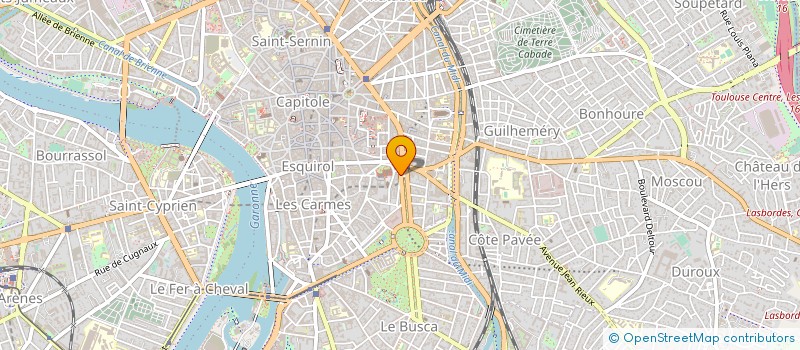 localisation de l'entreprise VILLES & TERRITOIRES à TOULOUSE