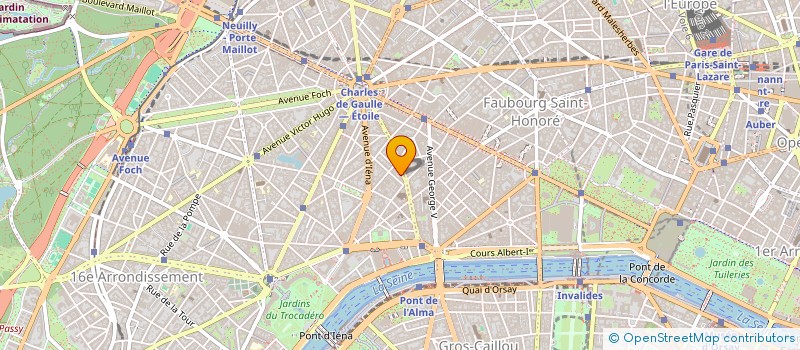 localisation de l'entreprise VILLESEINE  PARIS