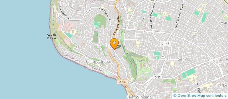 localisation de l'entreprise VILLESIME à SAINTE-ADRESSE