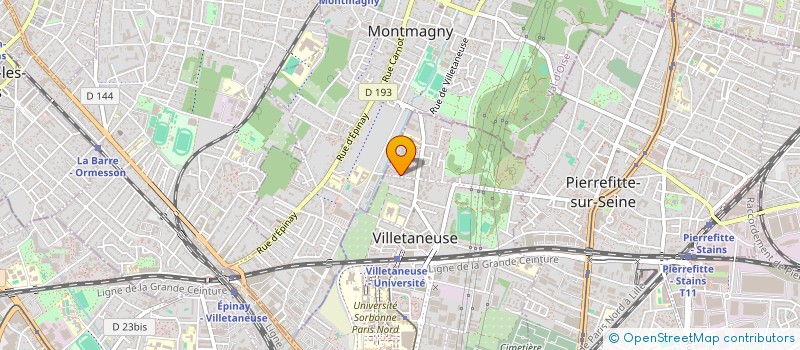 localisation de l'entreprise VILLETA'NIME à VILLETANEUSE