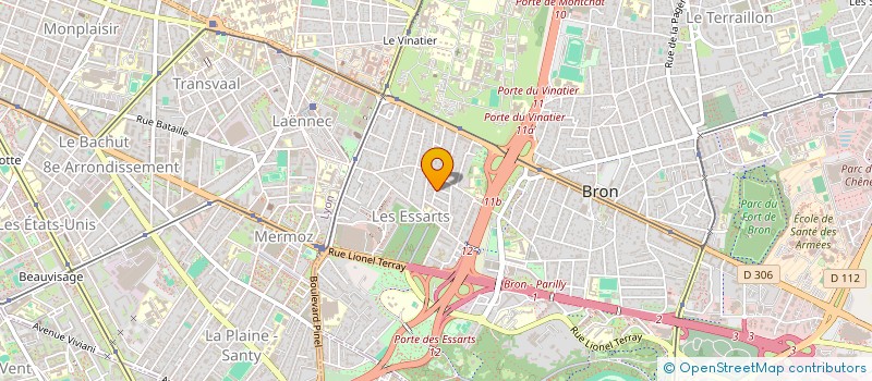 localisation de l'entreprise VILLETTA  BRON