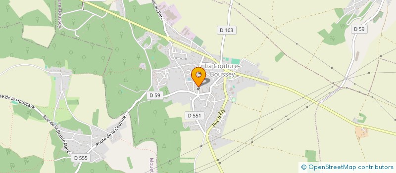 localisation de l'entreprise VILLETTE AND CO  LA COUTURE-BOUSSEY