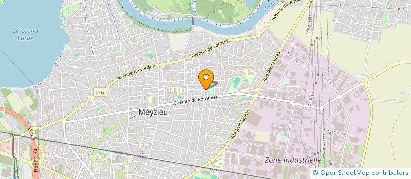 localisation de l'entreprise VILLETTE GYM  MEYZIEU