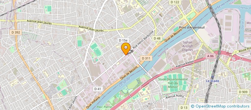 localisation de l'entreprise VILLETTE SUD ARGENTEUIL à ARGENTEUIL