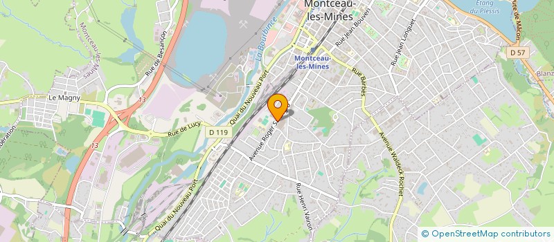 localisation de l'entreprise VILLETTE TRAVAUX PUBLICS à MONTCEAU-LES-MINES