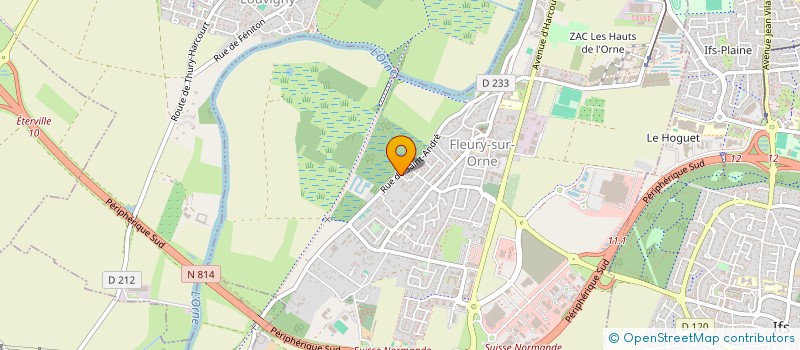 localisation de l'entreprise VILLEY DESMESERETS  FLEURY-SUR-ORNE