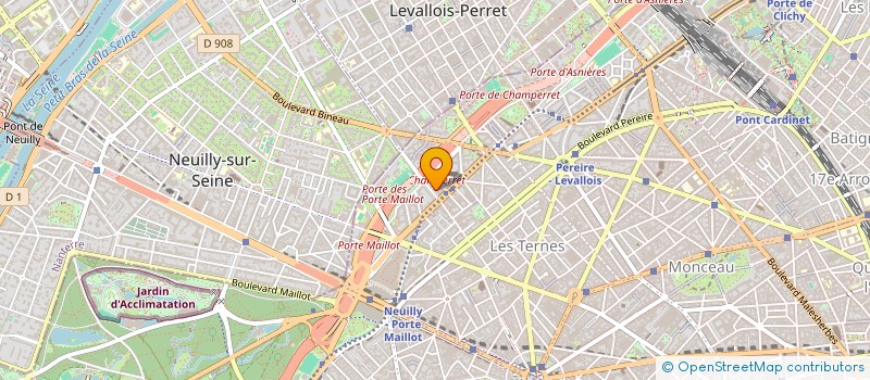 localisation de l'entreprise VILLIERS AUTOMOBILES à PARIS