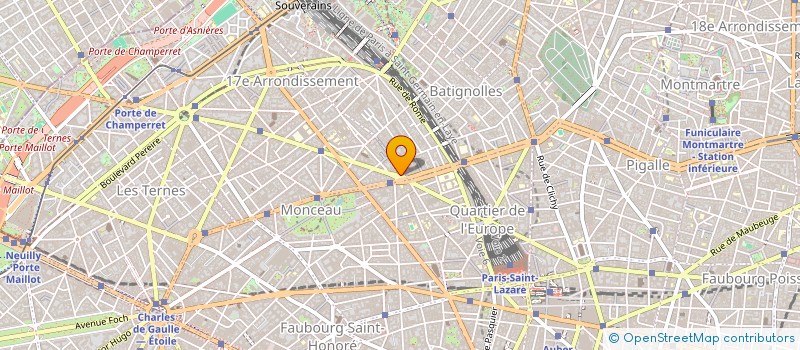 localisation de l'entreprise VILLIERS CAPITAL PARTNERS  PARIS