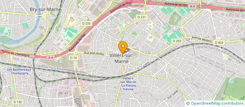 localisation de l'entreprise VILLIERS EXOTIQUE à VILLIERS-SUR-MARNE