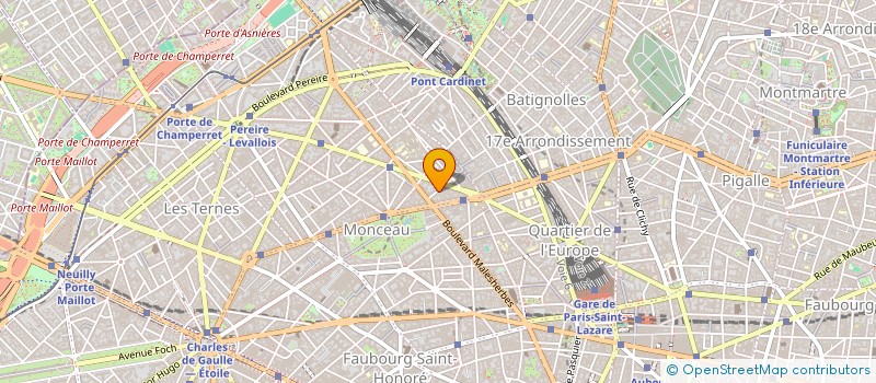 localisation de l'entreprise VILLIERS MOTORS  PARIS